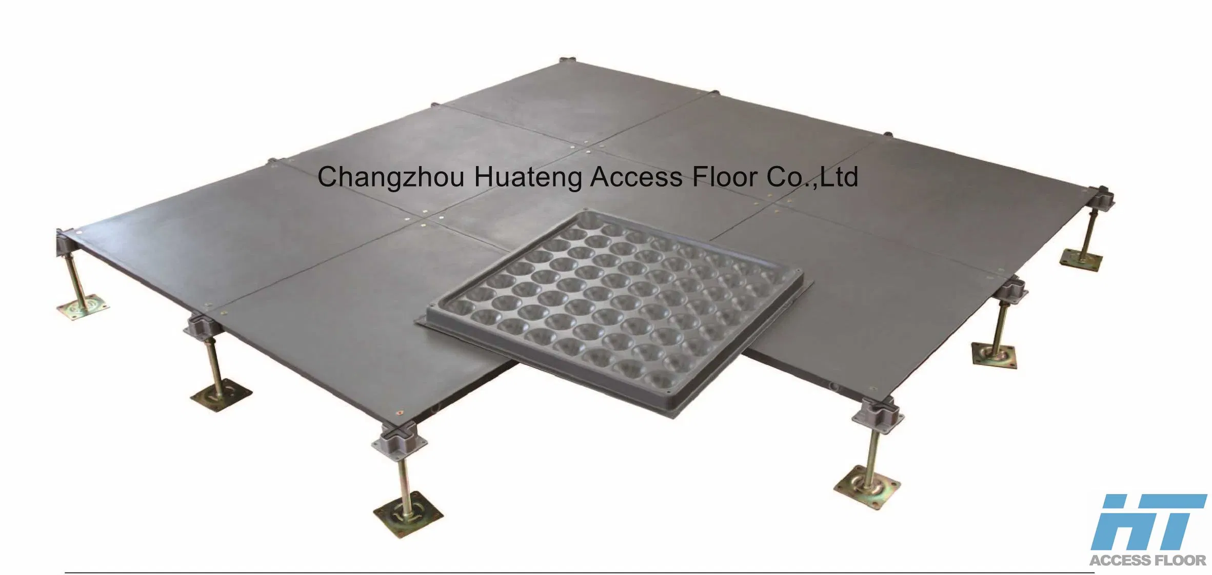Factory Price 600*600 Cementitious Steel Raised Panel for Office Building