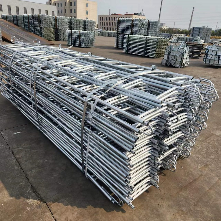 Mobile Steel Step Ladder for Scaffold Support System