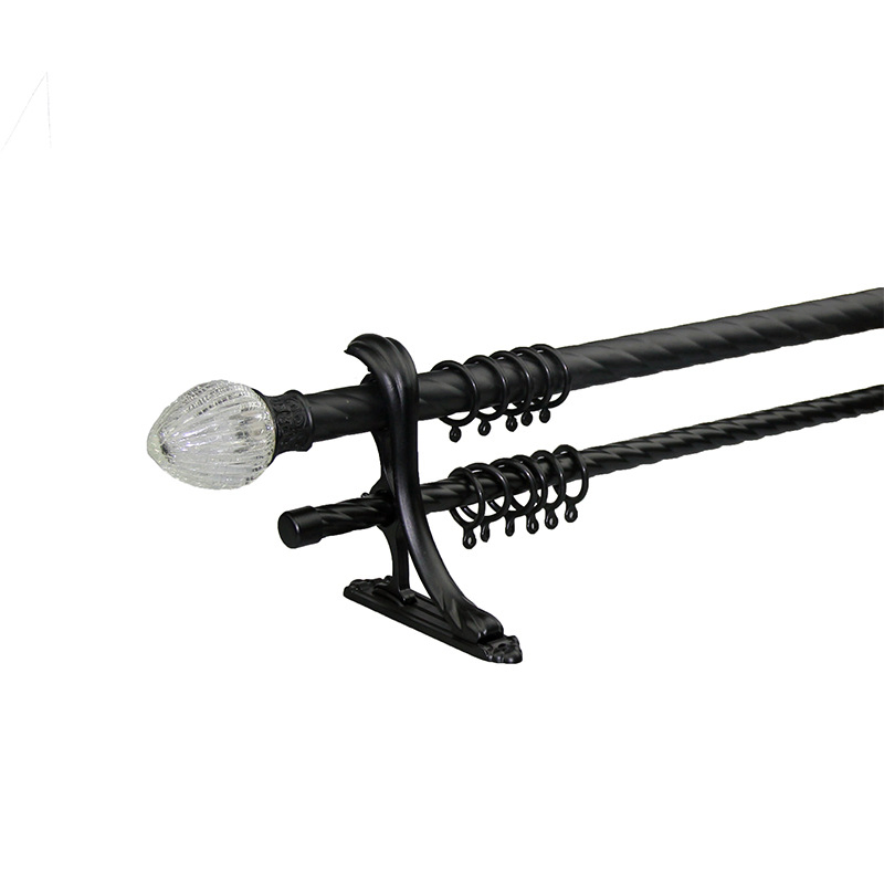 Free Sample Home Curtain Rods Curved Track Flexible Rail Corner Aluminium Poles Tracks Accessories Ceiling Curtain Rods