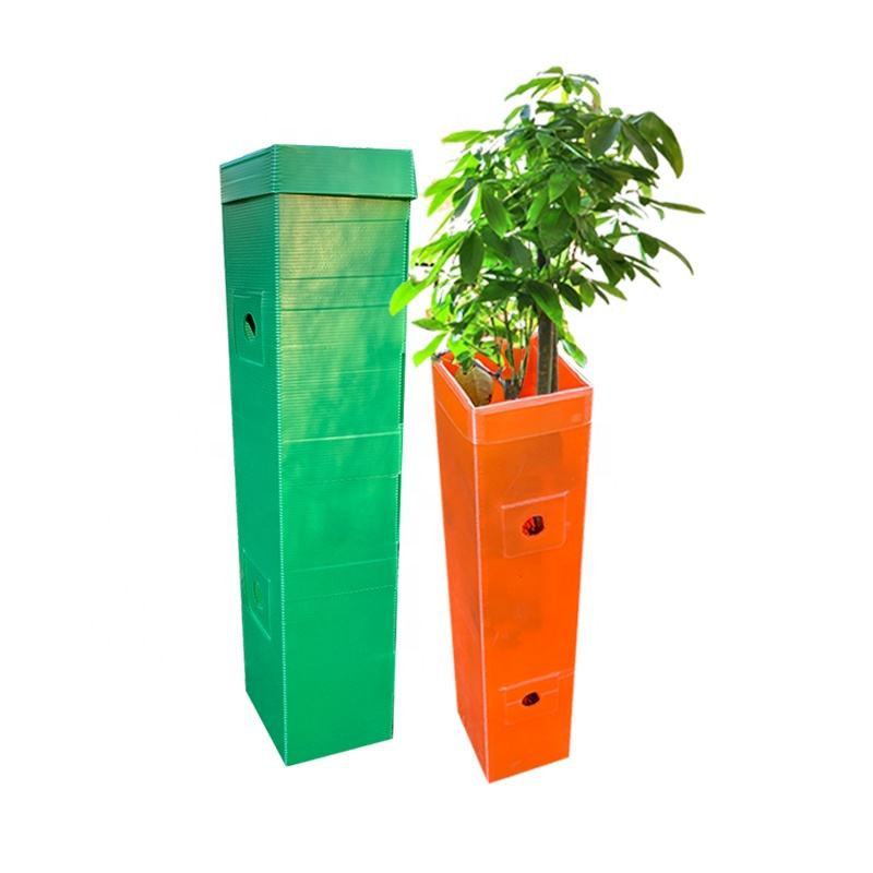 Plastic PP Tree PRO Slit Tube Tree Guards Plastic Tree Protectors Corflute Vine Guards