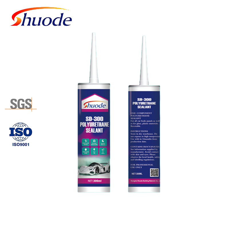 Quick Curing Auto Glass PU Sealant with Windshield Glue Activator