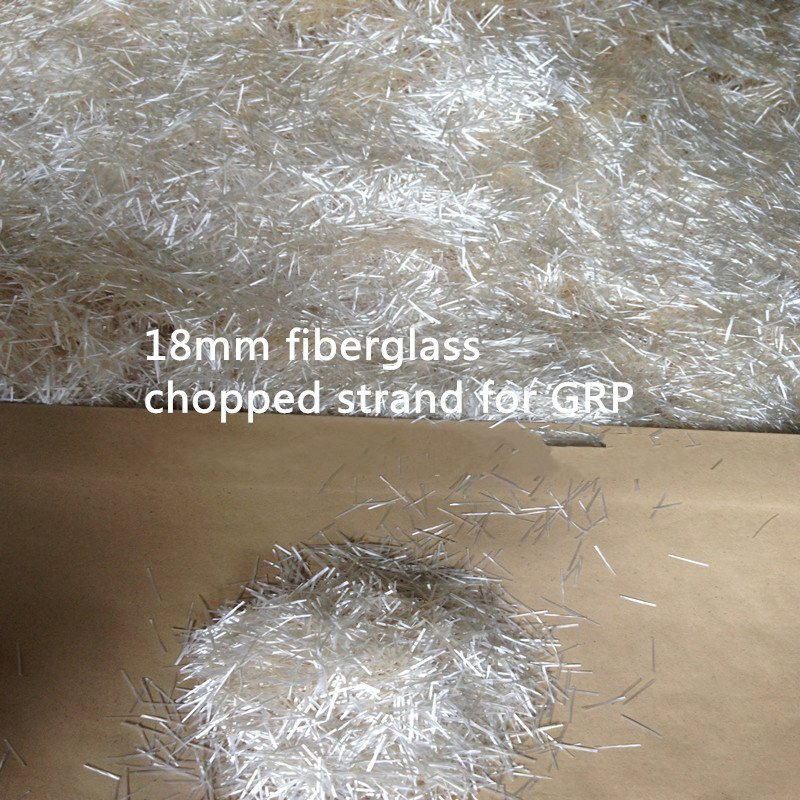 18mm Length Fiberglass Chopped Strand Fiberglass for GRP
