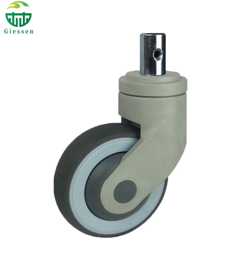 Medical Grade TPR Caster Wheels Suitable for Hospital Beds 3/4/5 Inch