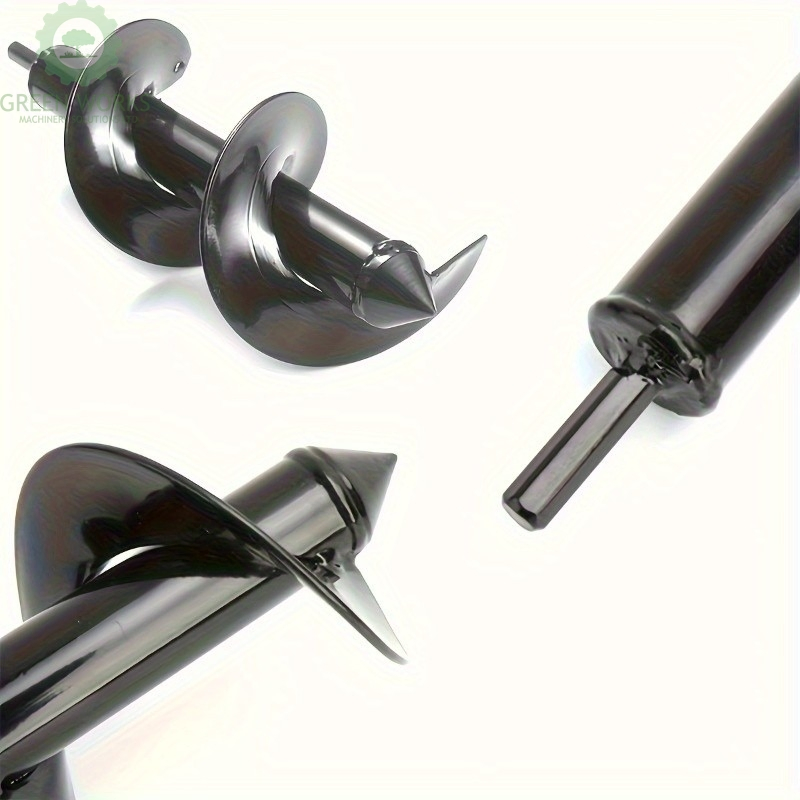 Best Auger Drill Bit for Garden Planting Drill Hole Bits in Hard Ground, Clay & Rocky Soil 1.96 3.15 3.94in