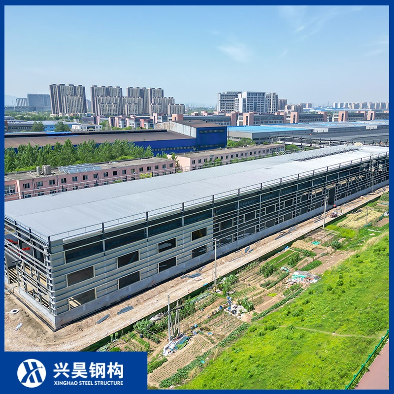 Modern Commercial Prefabricated House Steel Frame Structure Warehouse Building for Industrial Storage and Workshop Construction