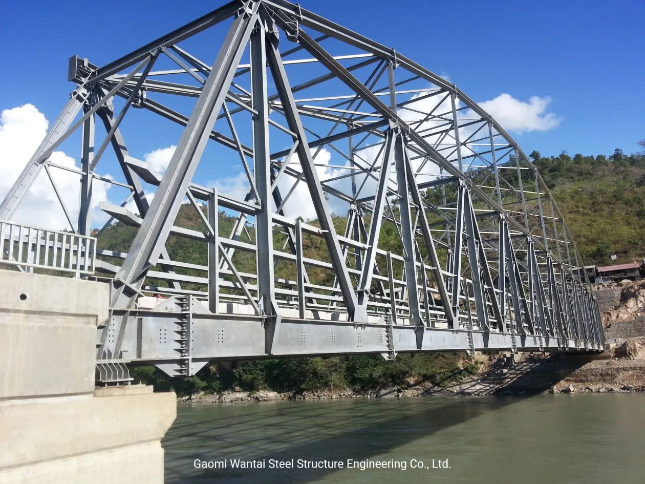 Prefabricated Steel Structure Bridge/Steel Girder/Truss Bridge/Arch Suspension Bridge/ Cable-Stayed Bridge/Beam Cantilever Pedestrian Bridge/Railway Bridge