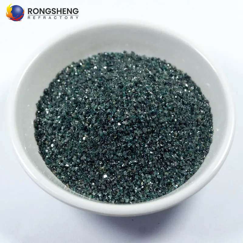 High Performance Silicon Carbide Abrasive 99% Sic Powder Refractory Green Silicon Carbide Manufacturer