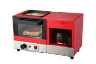 3 in 1 Breakfast Machine with Pan, Coffee and Oven
