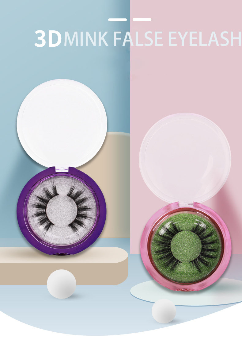Manufacturer Vendors Supplies Handmade 3D Mink Effect False Eyelash 3D Mink Eyelashes with Custom Packaging Box Your Own Brand