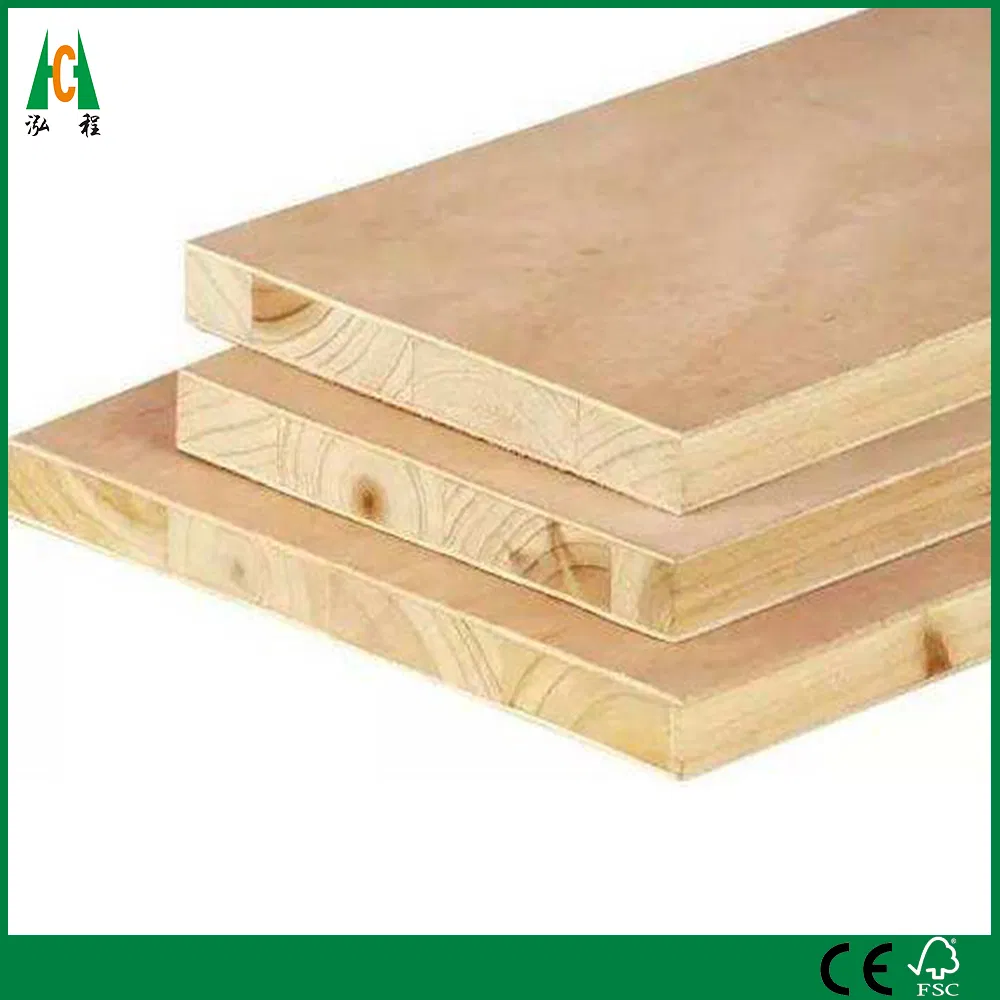 Melamine WBP Glue Plywood Laminated Wood Board Blockboard