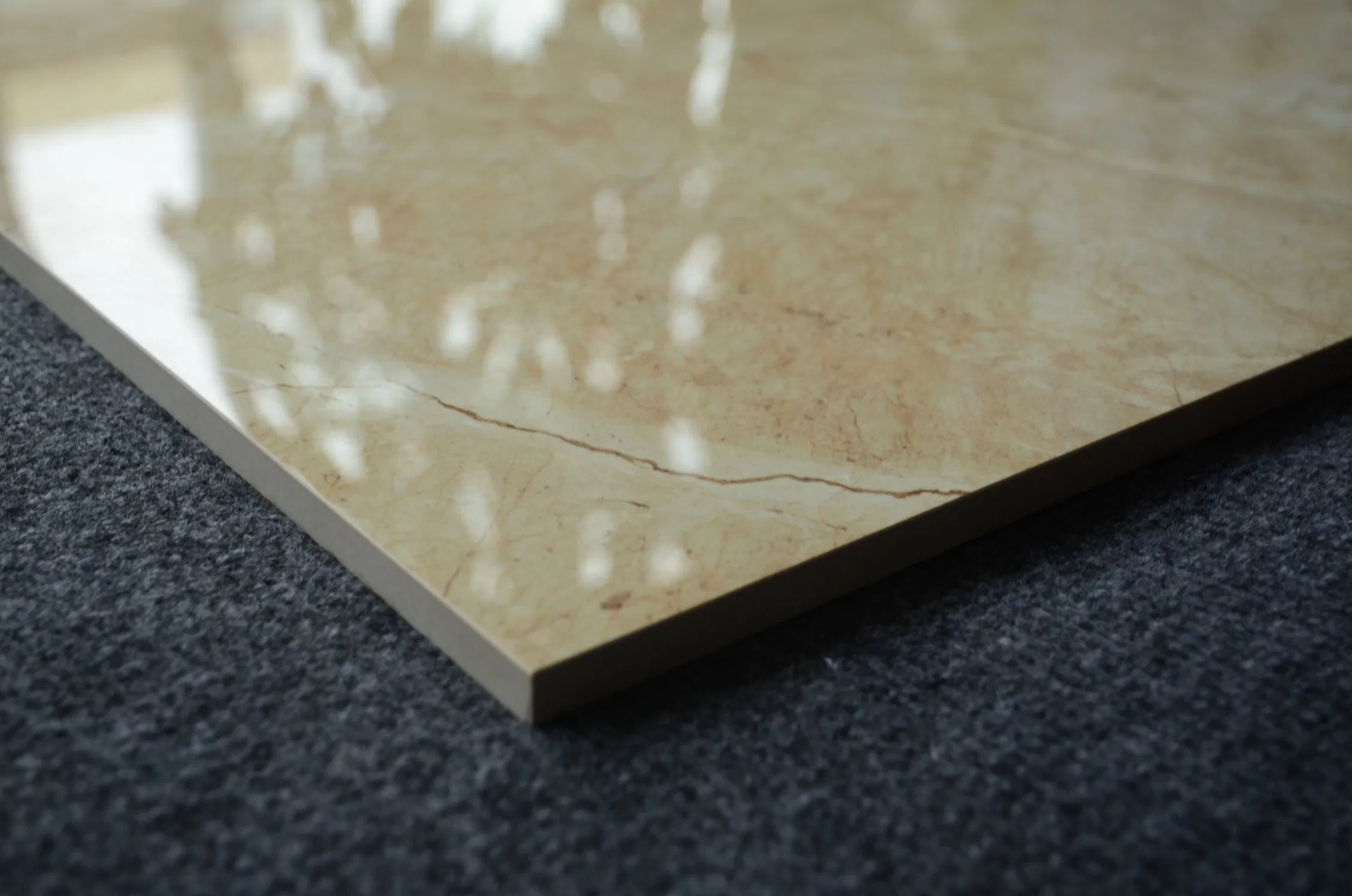 Плитка для пола в ванную 12x12 мрамор бежевая