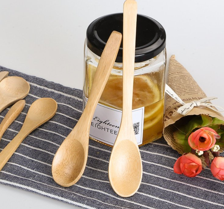 Customized Logo Engraved Eco-Friendly Reusable Ice Cream Spoon