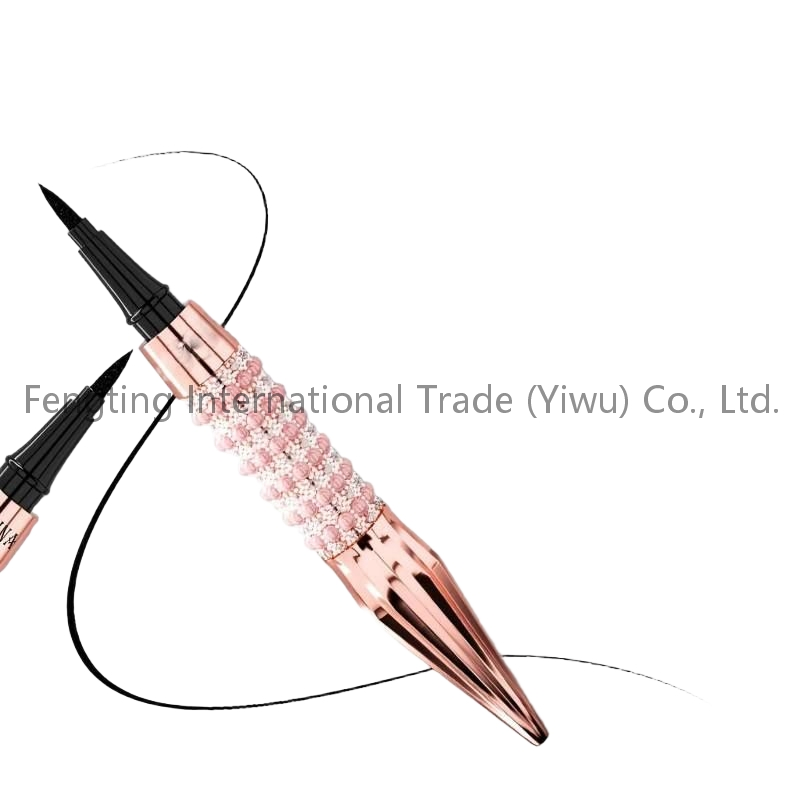 Water-Resistant Oil-Resistant Anti-Smudge Fine-Tip Black Liquid Eyeliner Pen