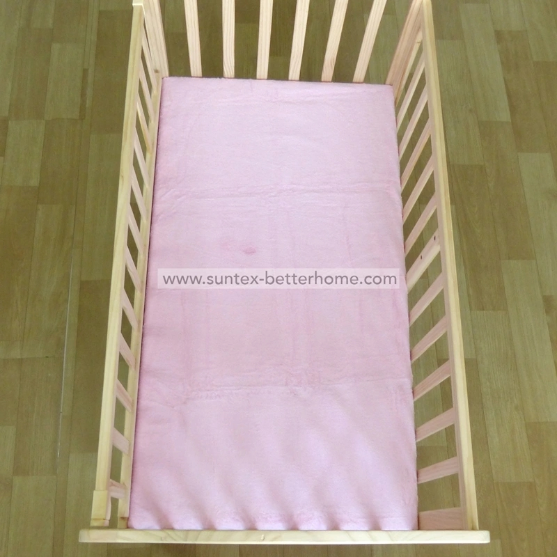 100% Cotton Terry Fabric Waterproof Baby Crib Fitted Sheet Mattress Protector