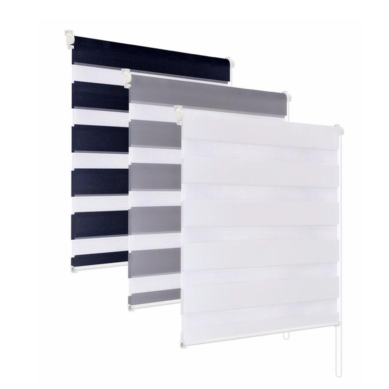Customized Colorful Fabric Zebra Blinds Window Covering