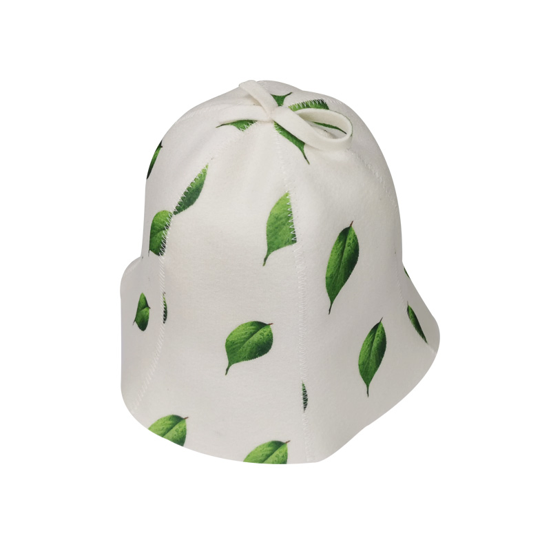 Non-Woven Felt Sauna Hat for Sauna and Steam Bath for Men Women Bath