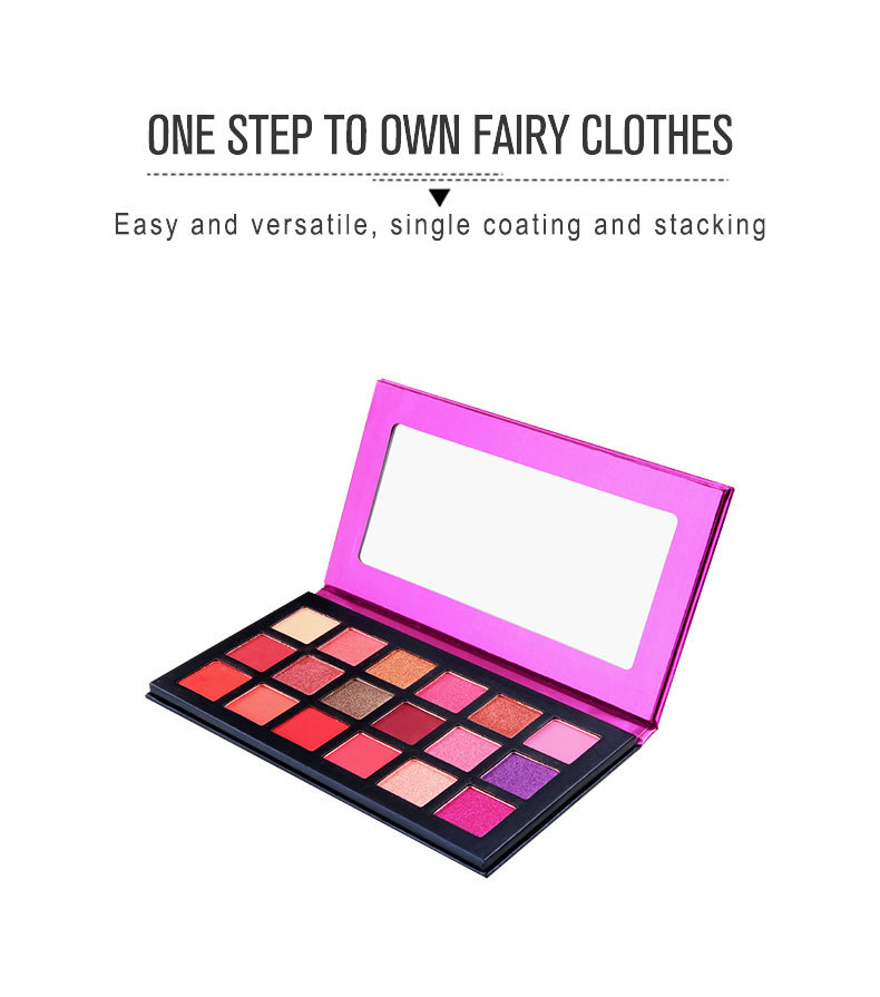 18 Color Earth Color Mashed Potatoes Eyeshadow Matte Pearlescent Eyeshadow