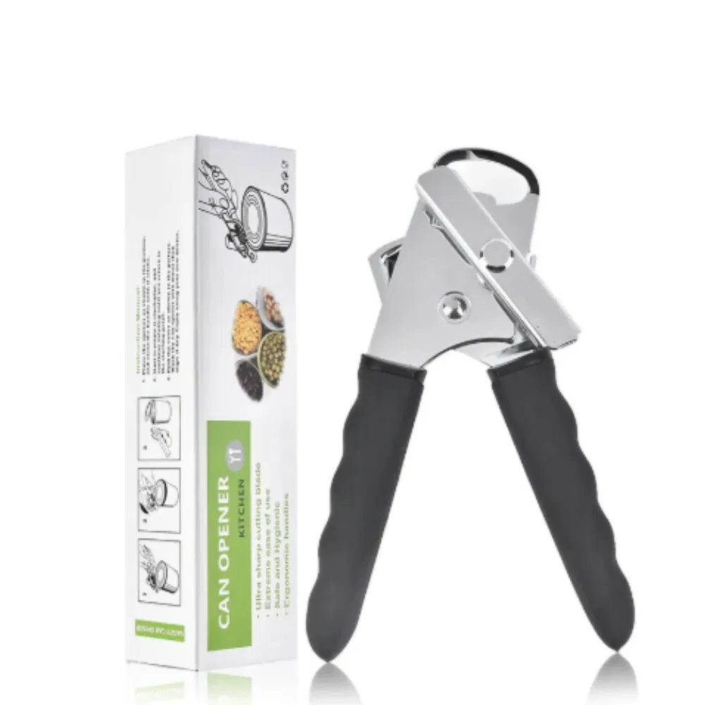 Manual and Adjustable Jar & Bottle Opener, Stainless Steel Lid Opener Mi24029