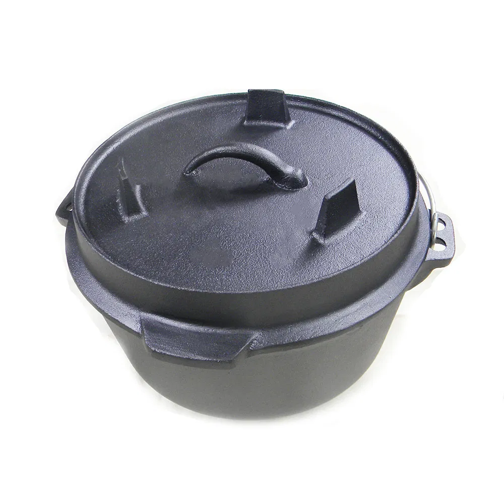 Чугунный казан для кемпинга 9QT