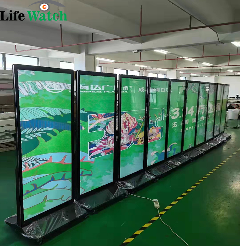 70inch 75inch 85inch Indoor Free Standing LCD Digital Signage Kiosk Totem Touch Display