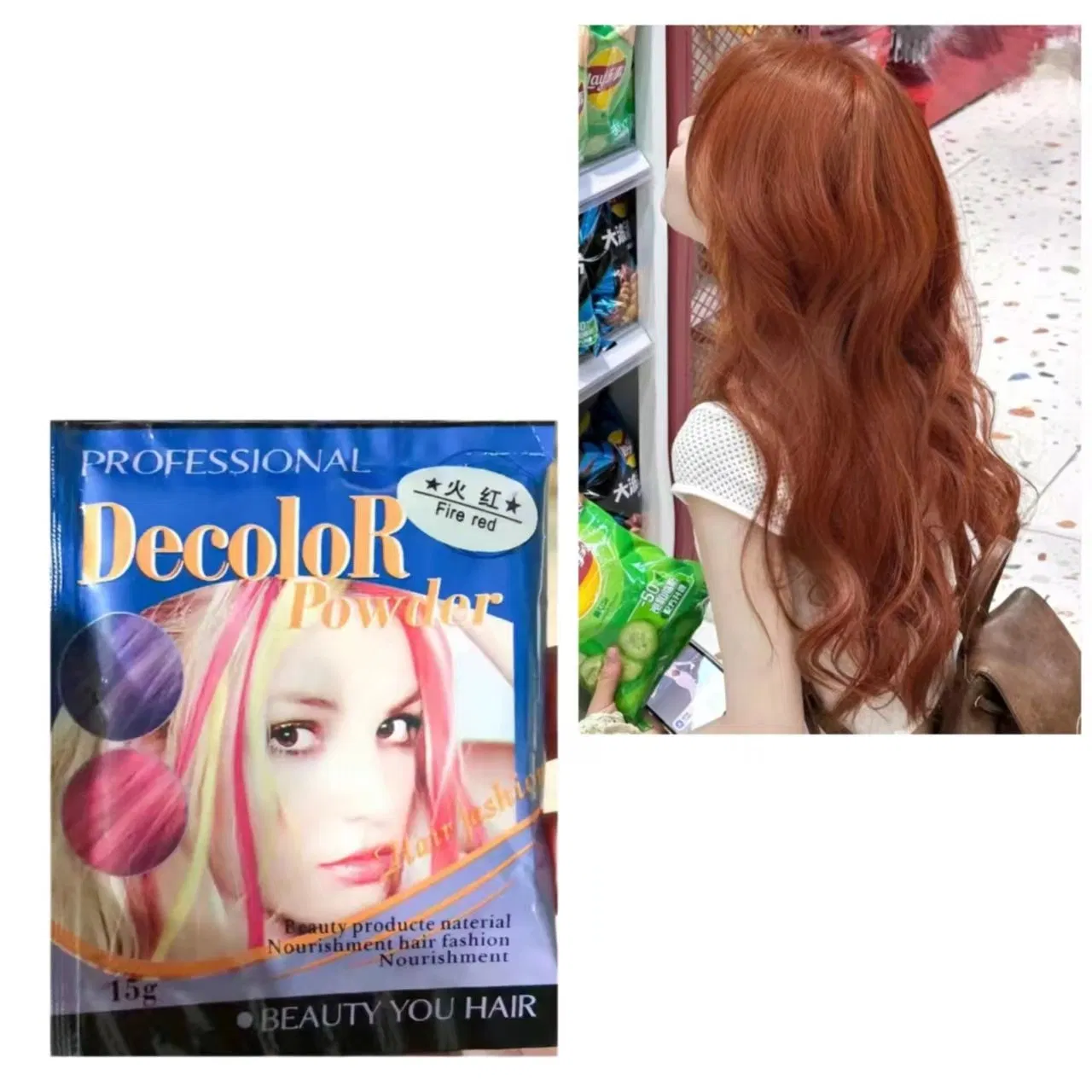 Limited-Time Promotion Permanent 20 Colors Hair Ammonia-Free Dye Bleaching Powder for Salon Use