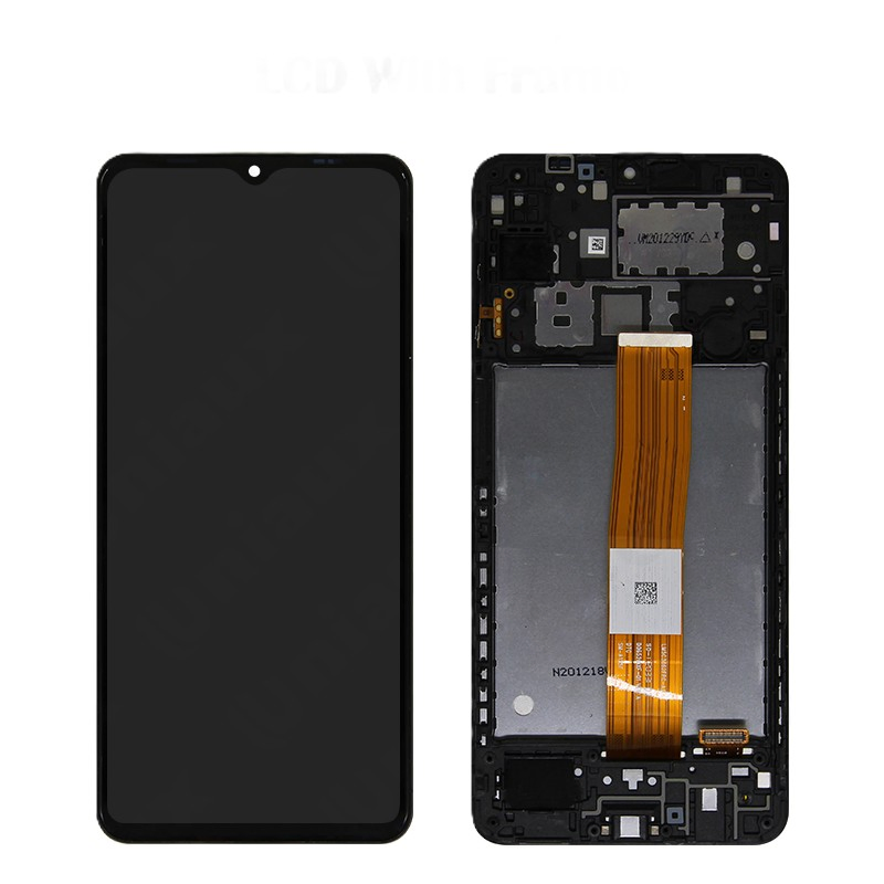 Дисплей для Samsung A12 6.5 дюймов с тачскрином и рамкой