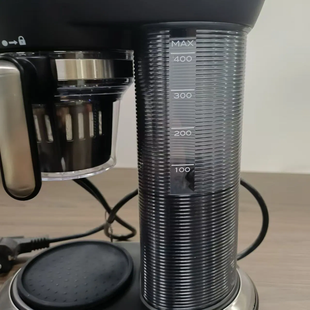 300 Mesh Ss Filter Ntc Temperature Control Professional Coffee Machine with Steam Pressure Brewing