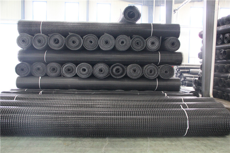 PP Biaxial Geogrid Plastics Biaxial Geogrid PP Triangle Geogrid for Soil Reinforcement