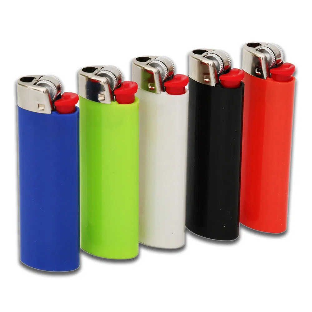Smoking Lighter Semi-Transparent Candy Color Bi Lighter