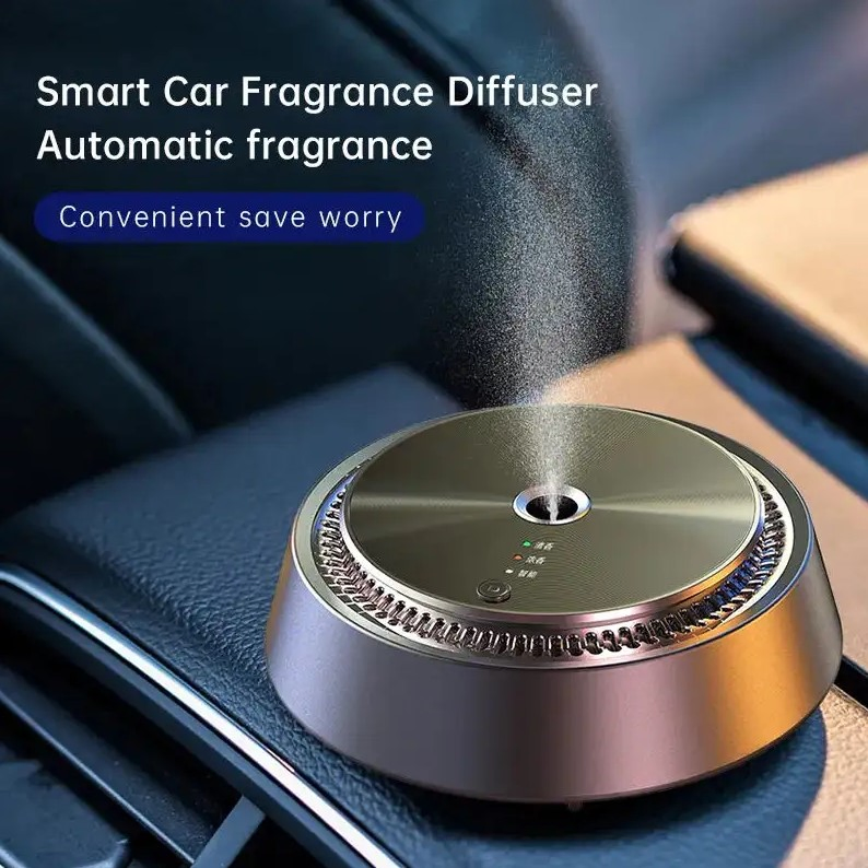 Wholesale Mini USB Portable Car Bluetooth Air Freshener Purifier Aroma Scent Essential Oil Humidifier Diffuser Fragrance Machine