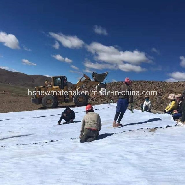 Polyester Staple/Short Fiber Needle Punched Nonwoven Geotextile