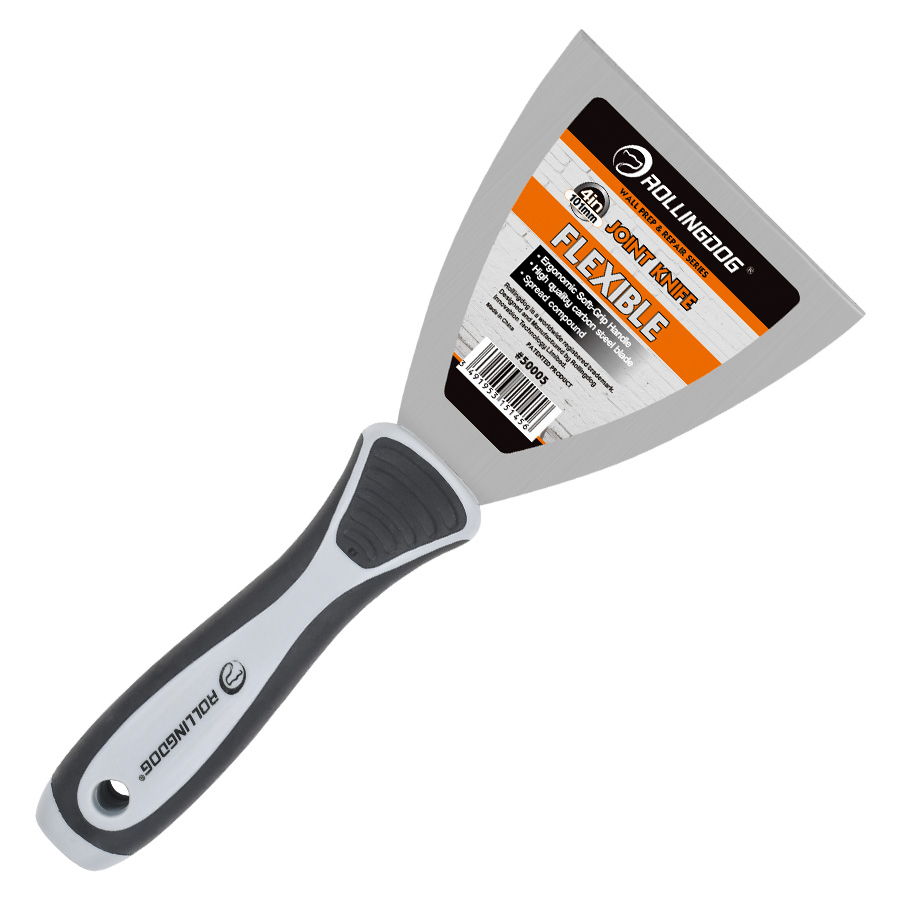 Rollingdog-PRO 50005 4 Inch Putty Knife Carbon Steel Wholesale Handware Painting Tool
