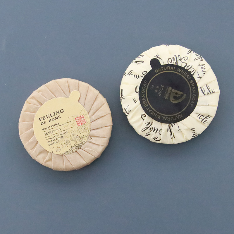 Mini Hotel Round Soap with Customized Scents