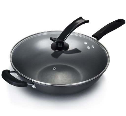 Корейский вок из нержавеющей стали SX-YT4, 32 см