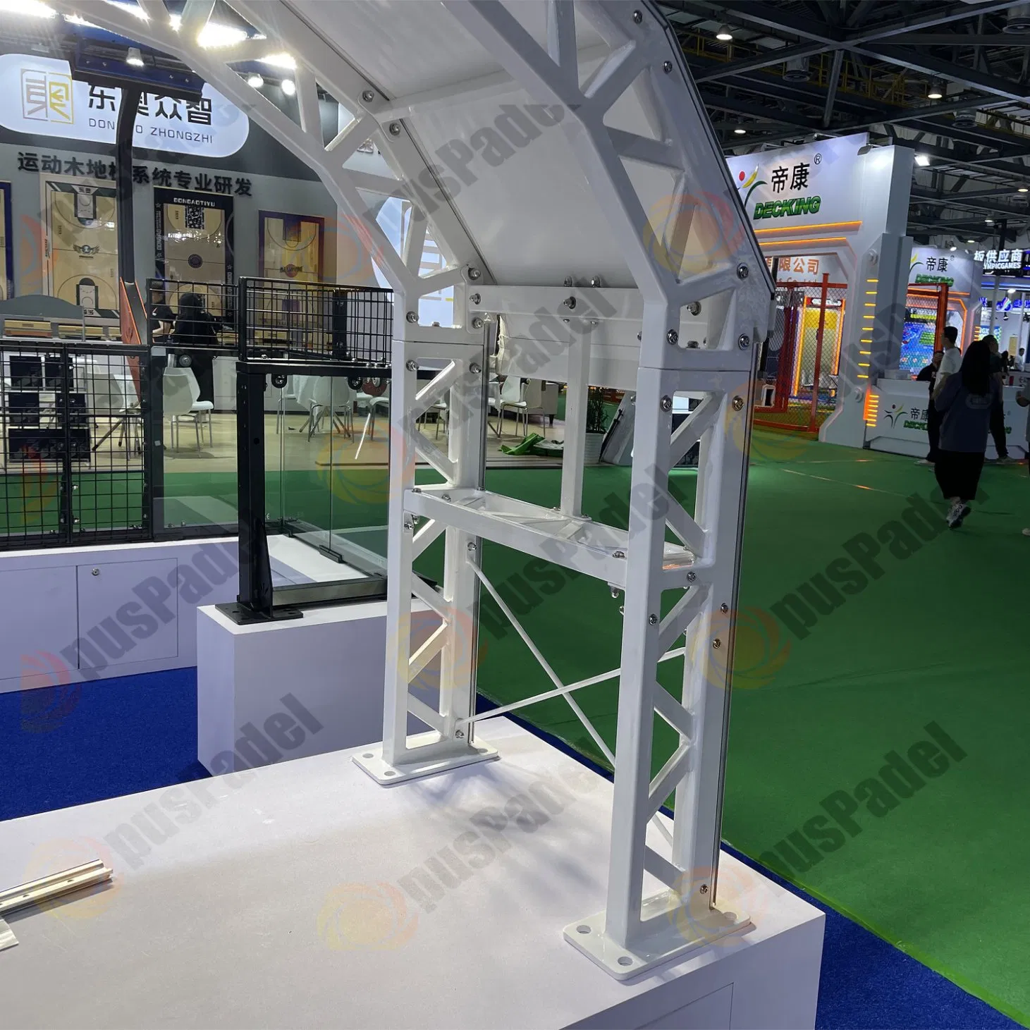 Padel Court with Roof Cover Para Roof for Tennis Court Paddle Tennis Court Cover Court Design Squash Court