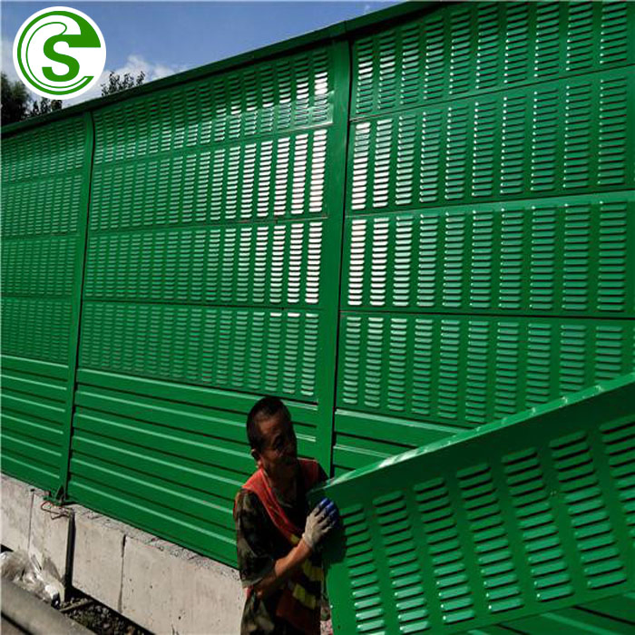 China Noise Barrier Soundproof Fence Panel for Bridge