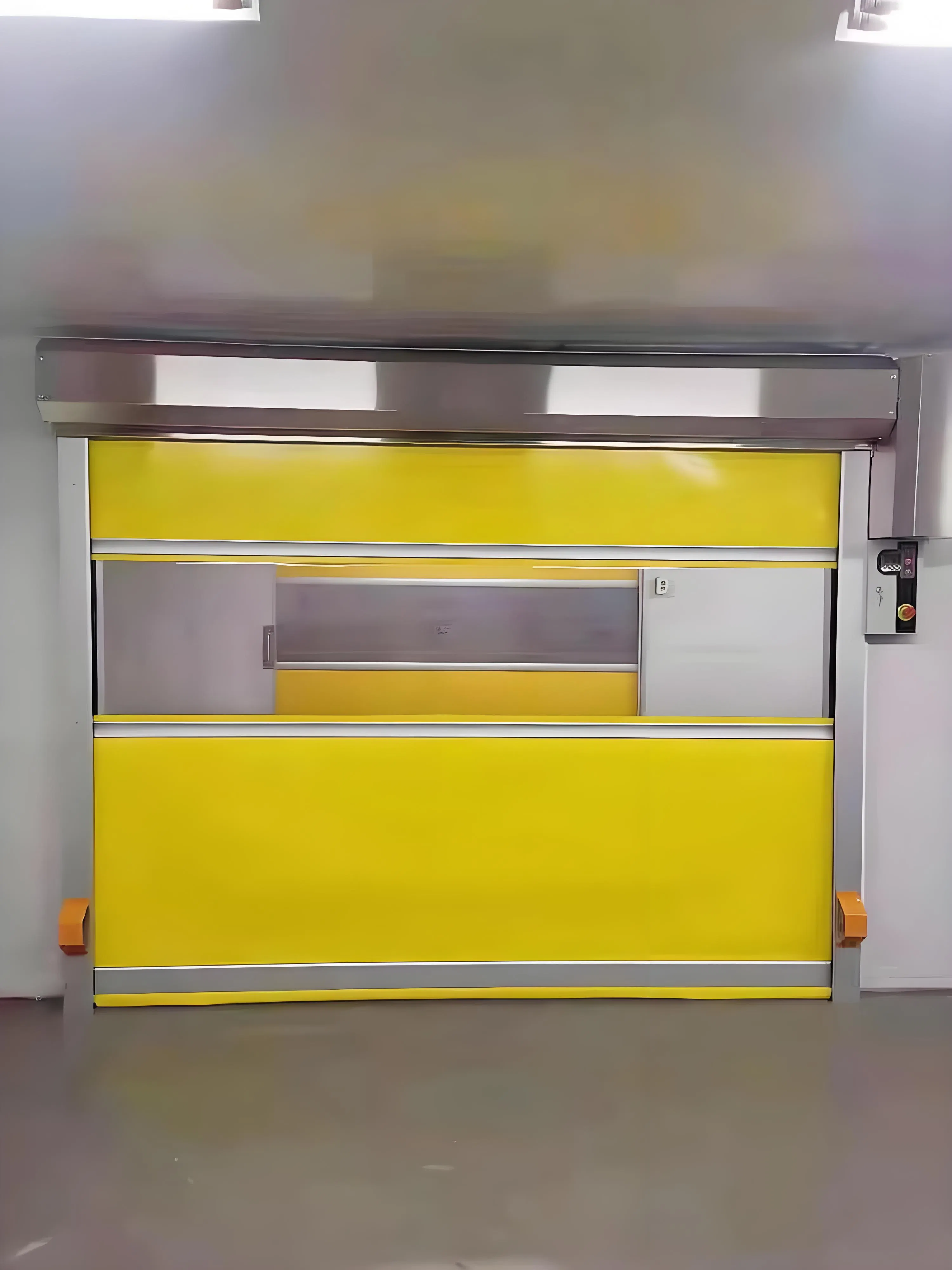 Heavy-Duty Insulated PVC Industrial Shutter Door for Fast Access