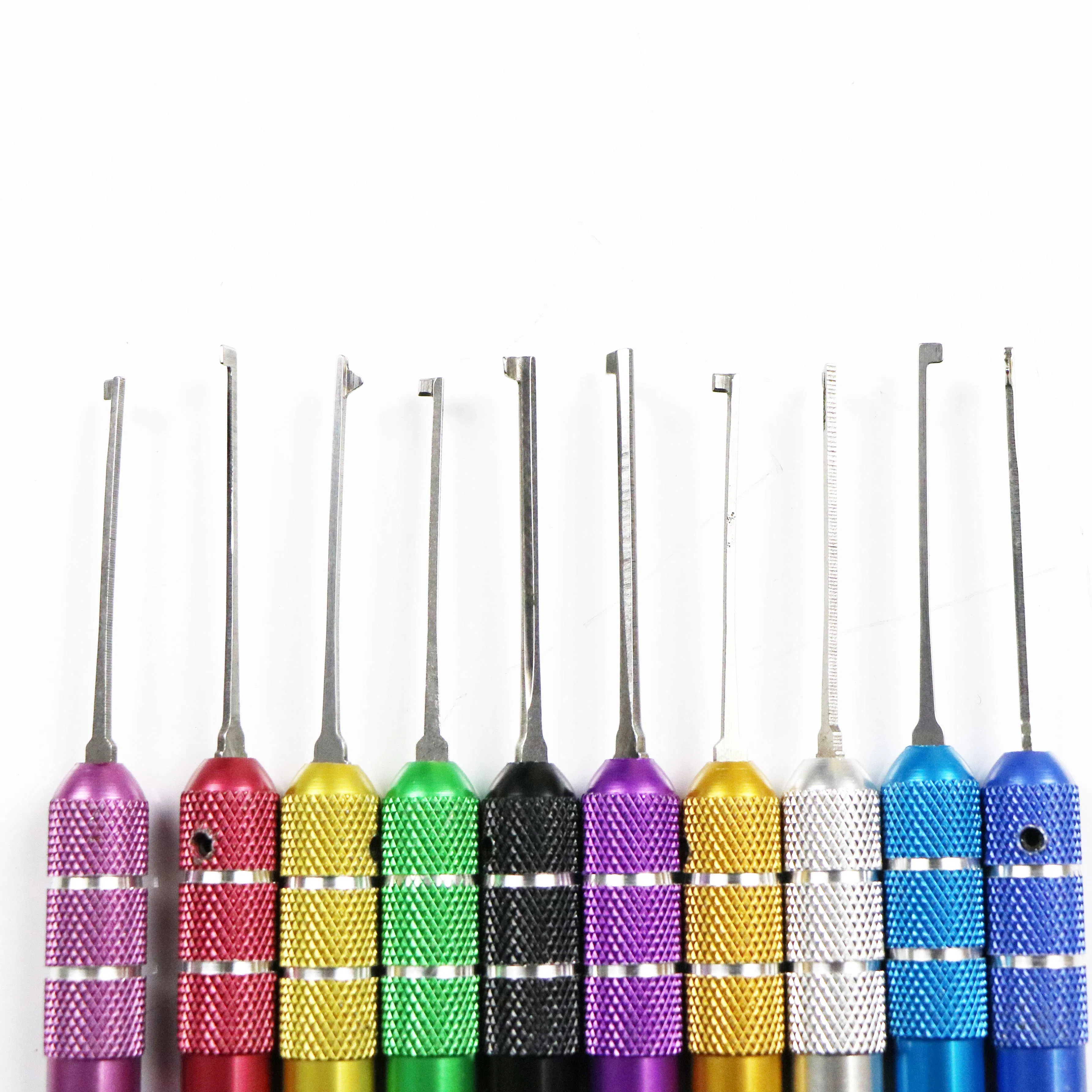 13 Pieces Training Lockpicking Tools Transparent Padlock Extractor Lock Pick Locksmith Tool Set