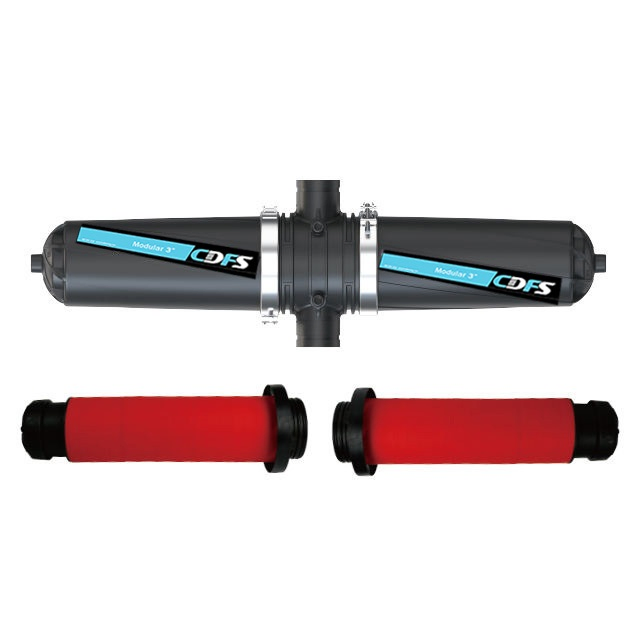 3" H Type Plastic Long Water Filter Disc Filter for Water Drip Irrigation System