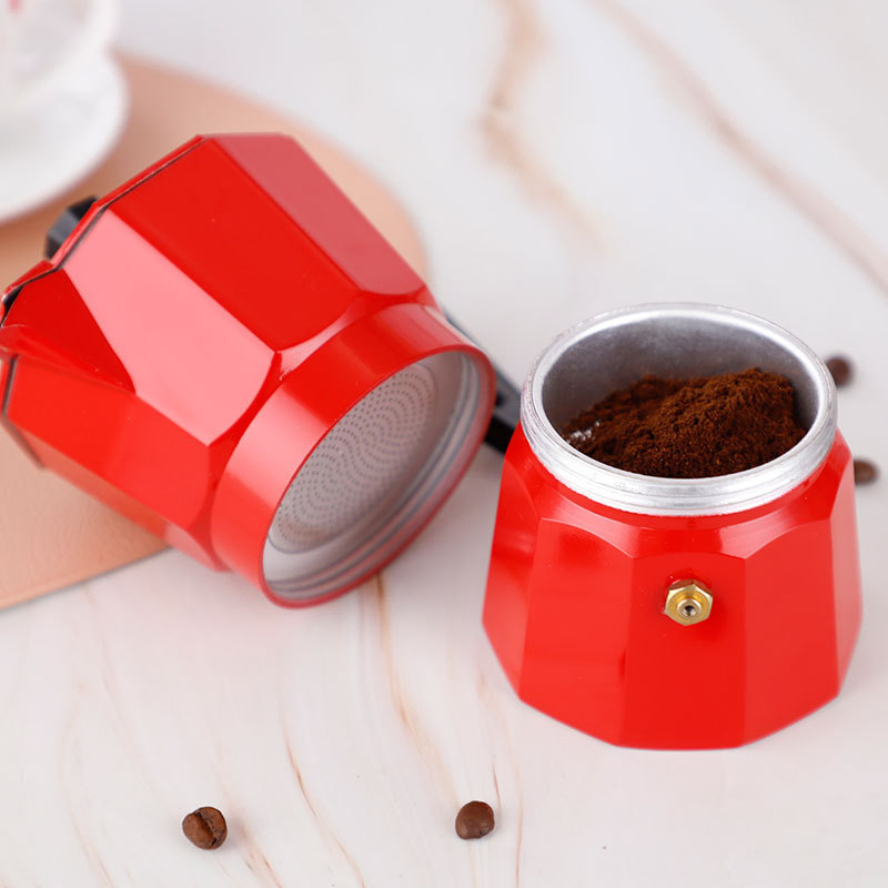 Travel-Friendly Espresso Pot for Coffee Lovers on The Go
