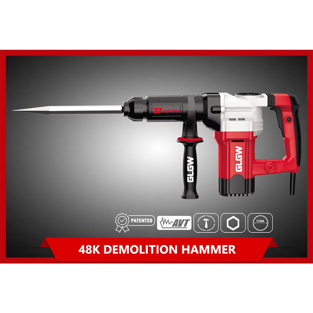 Отбойный молоток GLGW 1300W SDS-Plus 37мм