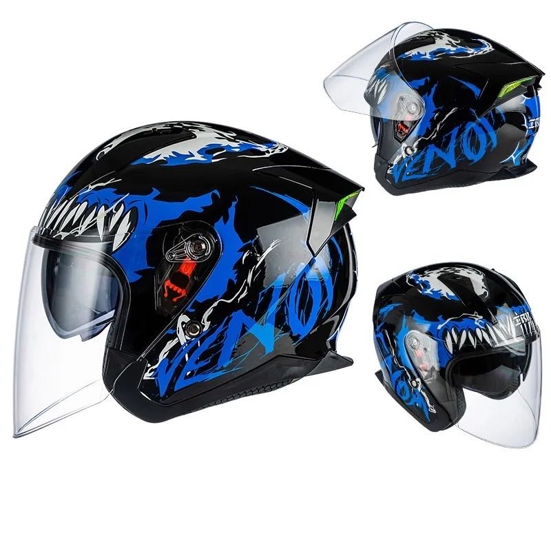 Мотошлем полнолицевой Ld Helmet TN-8661H, DOT