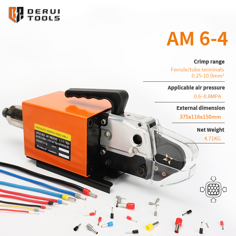 Пневматический обжимной инструмент AM 6-4 для наконечников