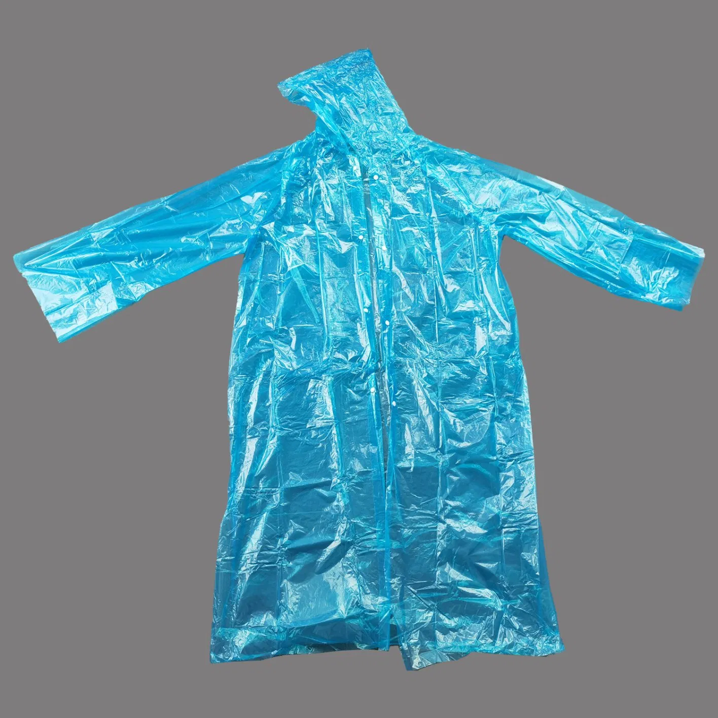 Disposable Waterproof Rainwear Emergency PE Raincoat