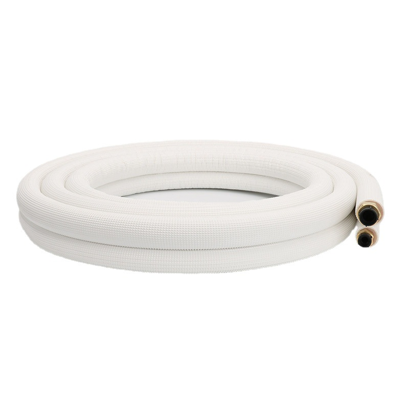 1/2" 5/8" 0.6mm Thermal Insulation Copper AC Parts Connecting Pipe