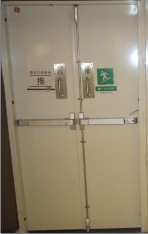 UL Listed Steel Fire Door for Escape Passage (CHAM-ULSD001)