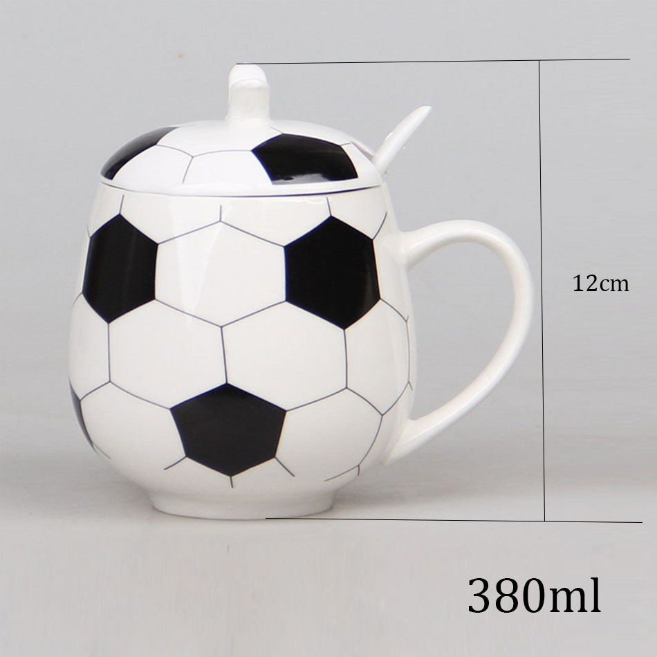 23rd Football Ceramic Mug Creative Football-Themed Coffee Mug