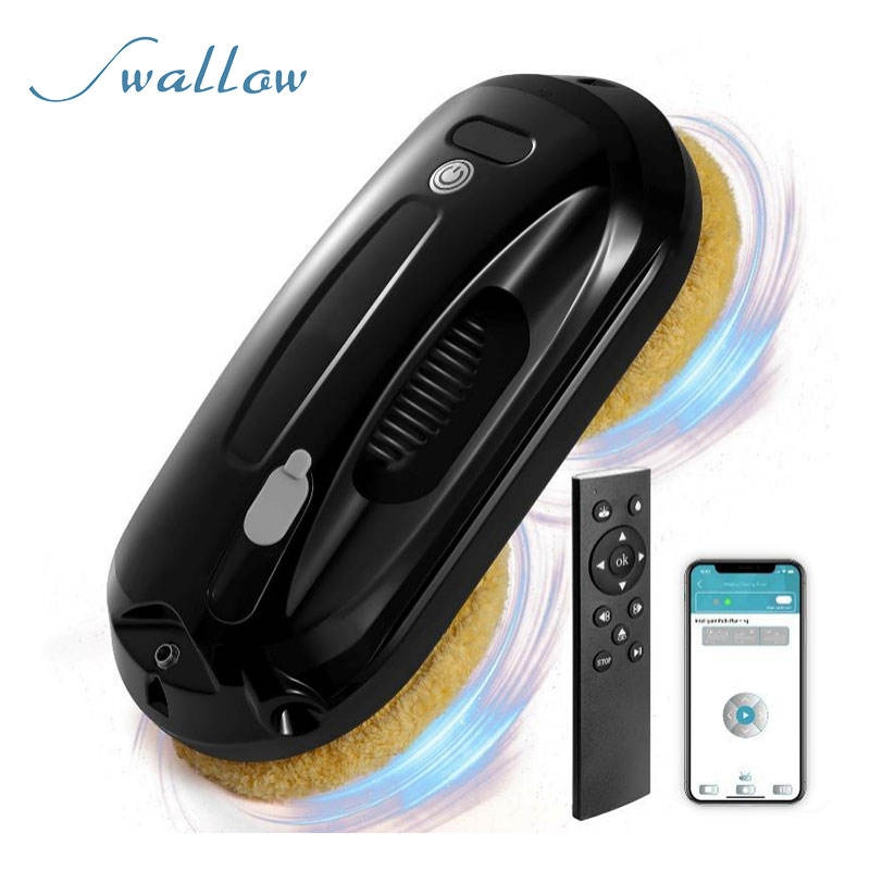 Magnetic Double Sided Window Glass Cleaner Bidirectional Auto Water Spray Glass Cleaning Machine Window Cleaner Robot