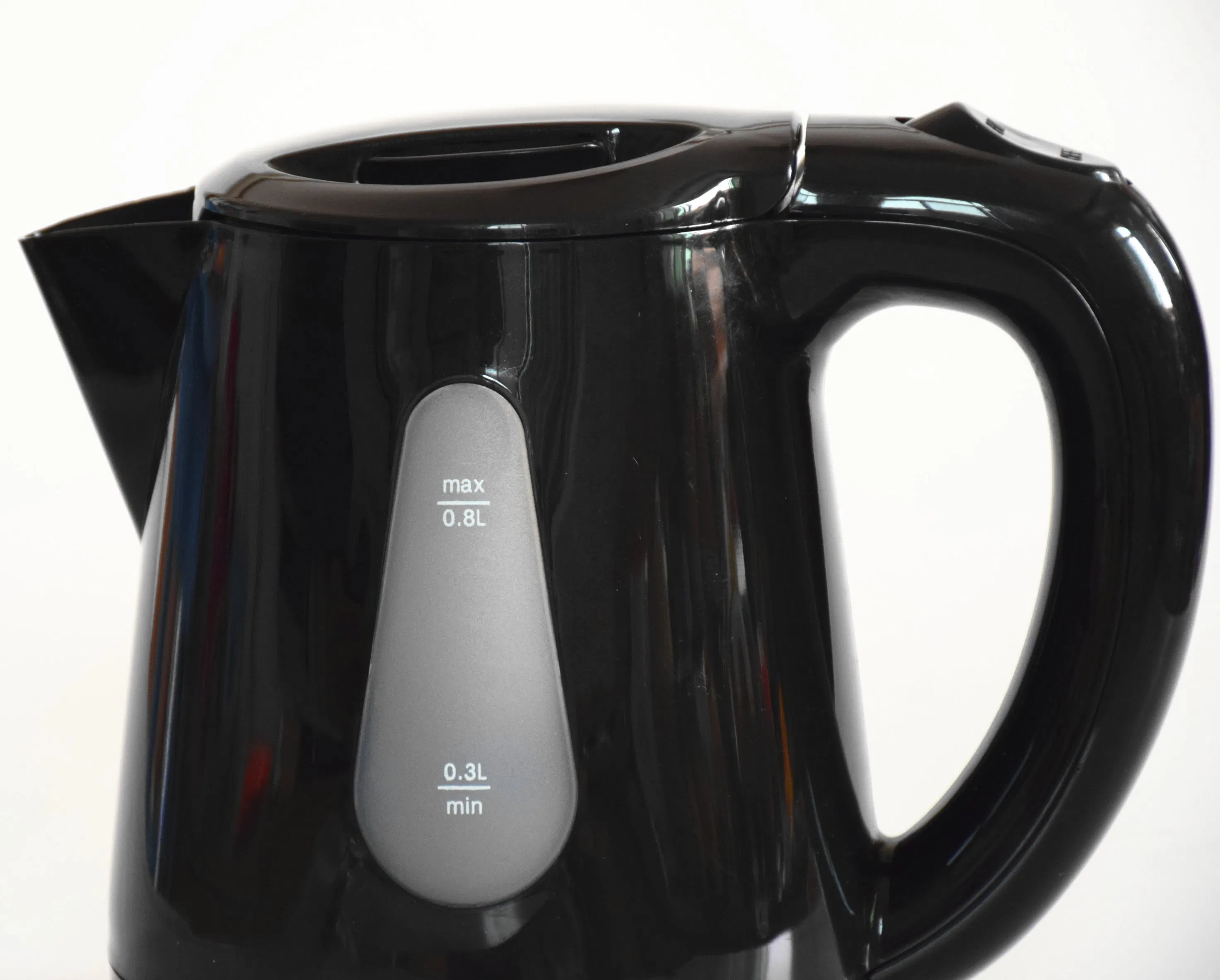 0.8L Plastic Electric Tea Kettle with Transparent Water Window