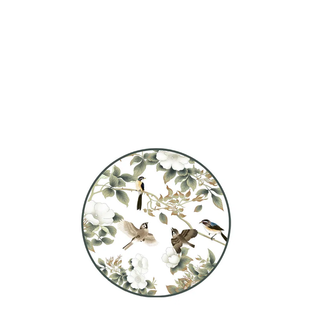 High Quality Round Bone China Plate Restaurant Ceramic Dishes for Wedding